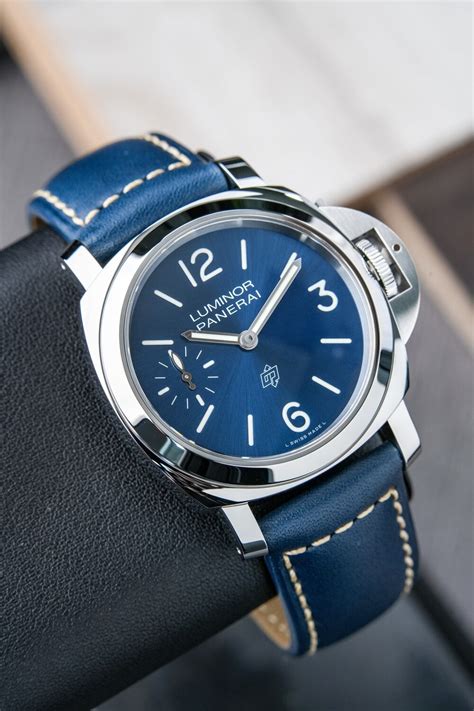 panerai blue mare|panerai luminor blue dial.